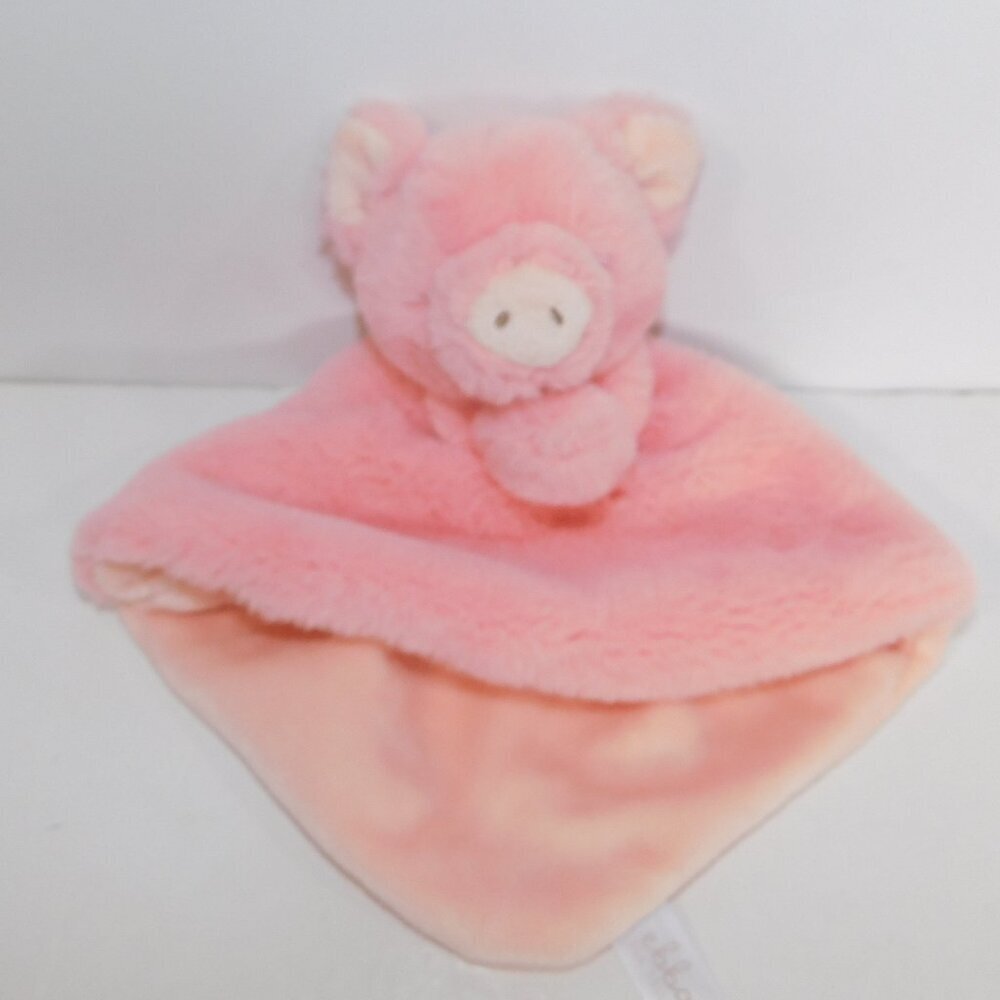 Ebba pink Pig Security Blanket Aurora World Plush  Baby Lovey nunu Soother
